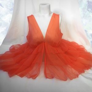 True vintage 60s babydoll negligee